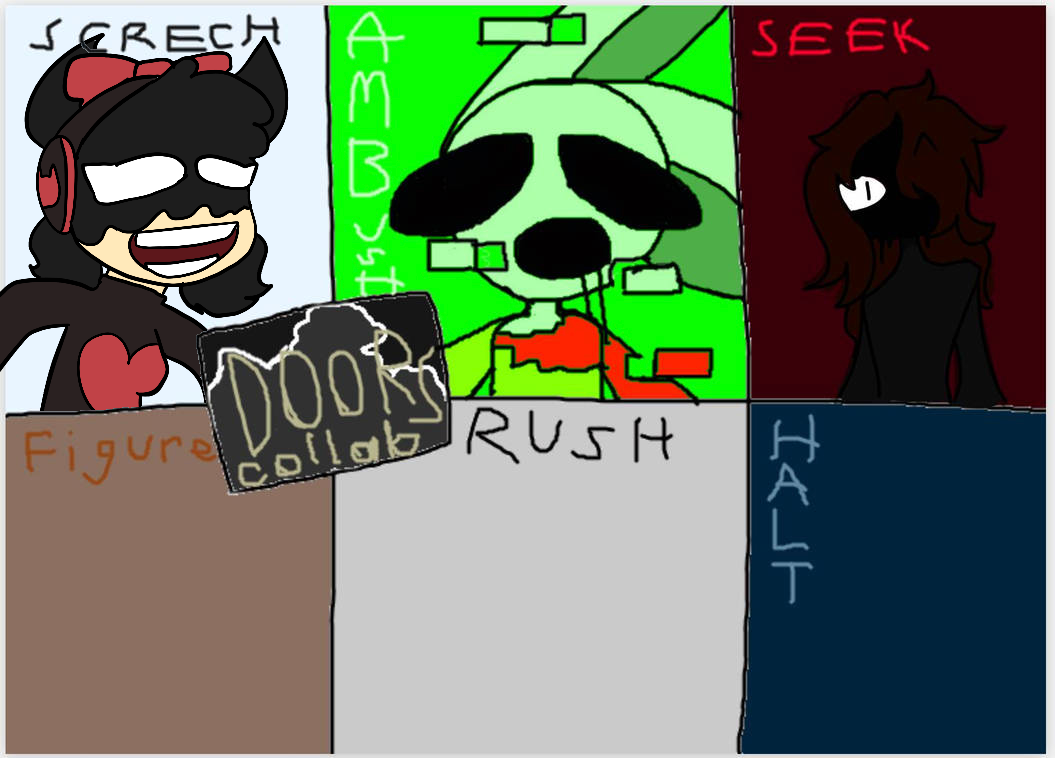 More doors entities in my AU by thecaredkid on DeviantArt