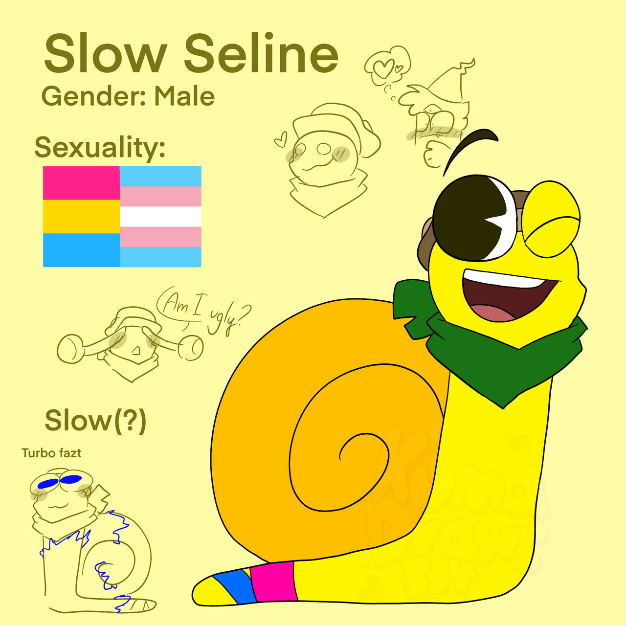 Nabnab and snail seline by DrawShip0412 on DeviantArt