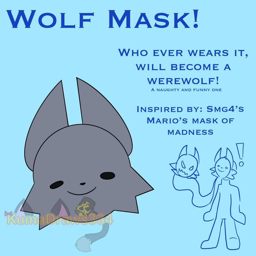 Wolf Mask by KumaDraws334 on DeviantArt