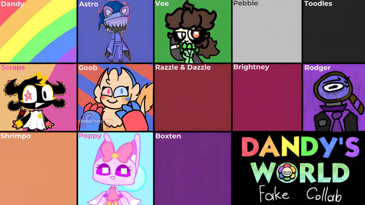 Dandys world collab! by KumaDraws334 on DeviantArt Dandy's world best duo build