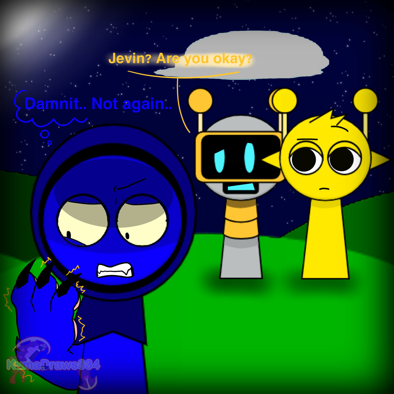 Jevin is not okay. by KumaDraws334 on DeviantArt