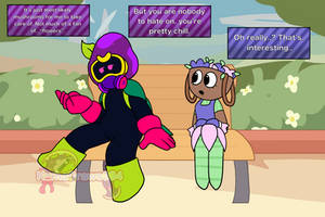 Brawl World | Rotting as a fungus with a flower