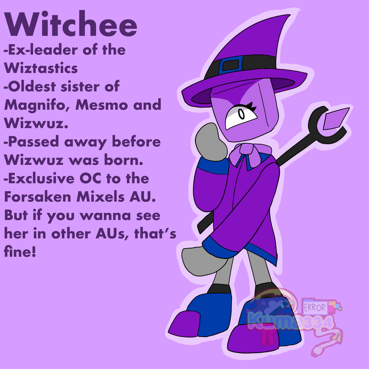 Mixelsoc Mixels Oc | Witchee by KumaDraws334 on DeviantArt