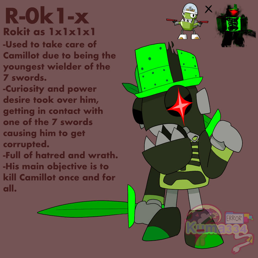 Forsaken Mixels | R-0k1-x by KumaDraws334 on DeviantArt