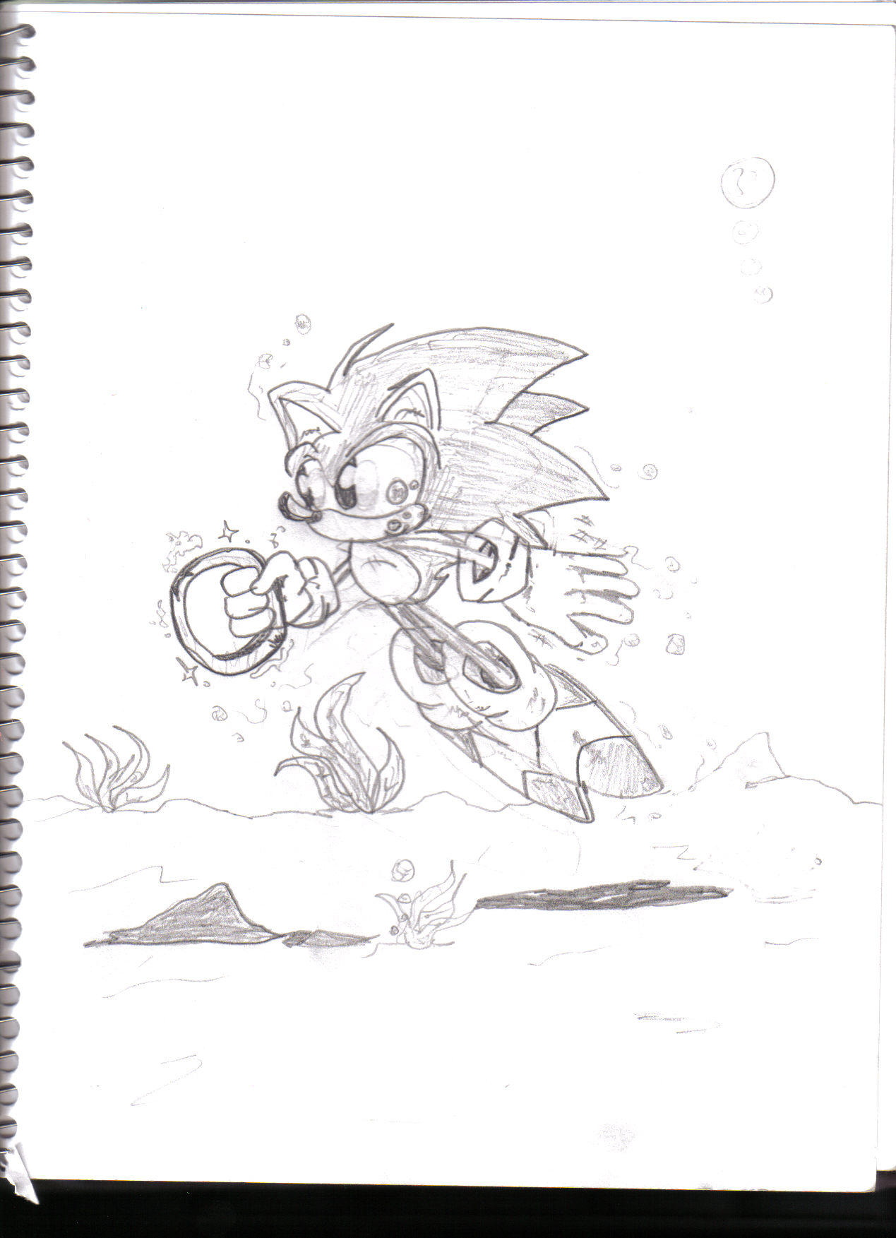 sonic underwater