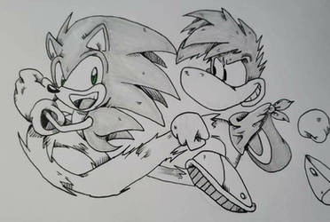 Rayman and Sonic