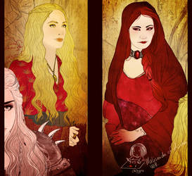 Cersei And Melisandre WIP