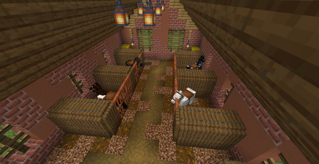 Barn Minecraft Inside