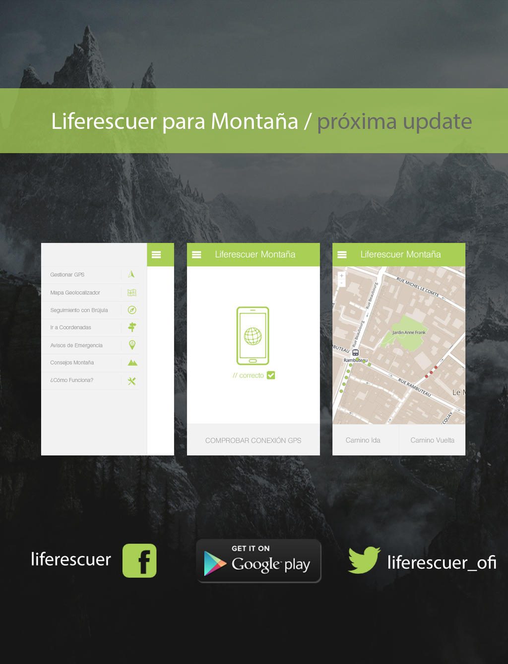 LifeRescuer para la Montana - Futura UPDATE by en3sis