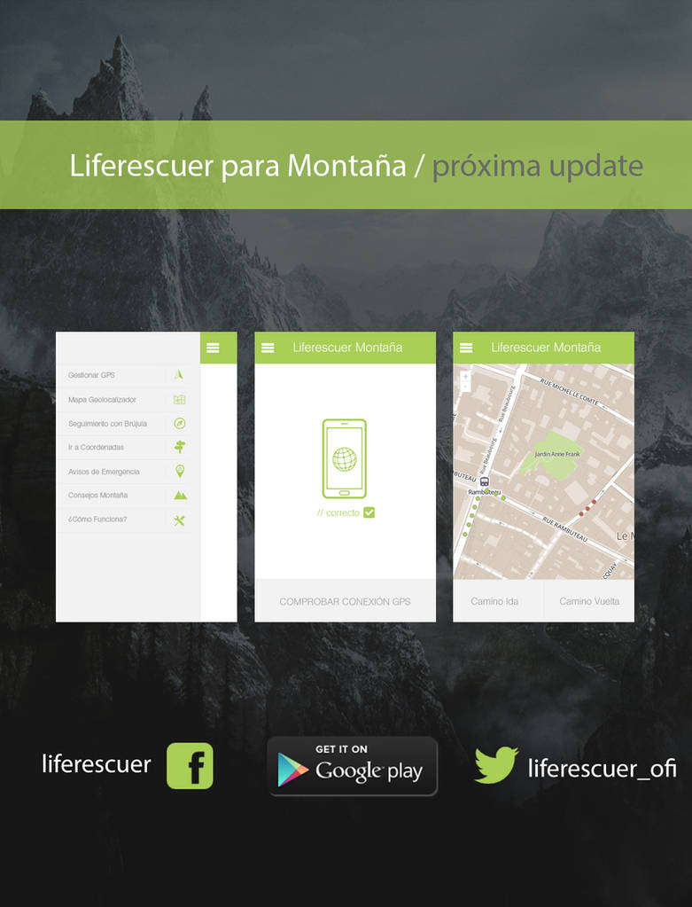 LifeRescuer para la Montana - Futura UPDATE by en3sis
