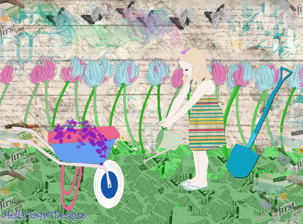 How Does Your Garden Grow? by AeliaNaqwiDesigns