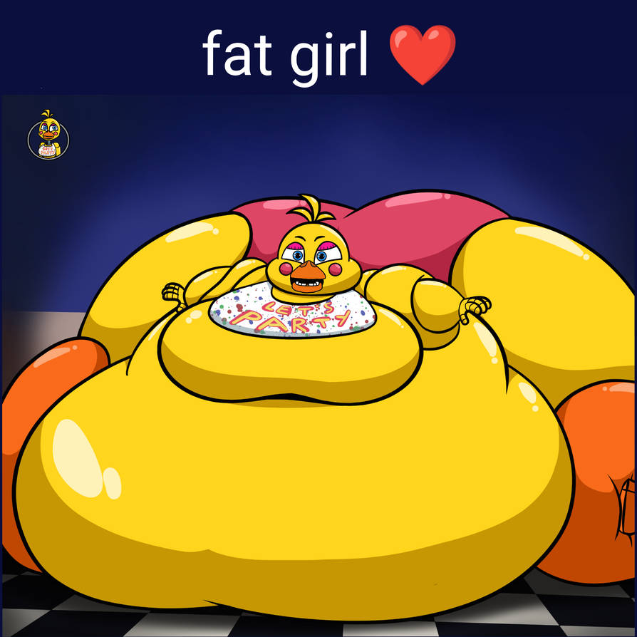 Fat Toy chica (beak on) by bonnie2024fnaf on DeviantArt