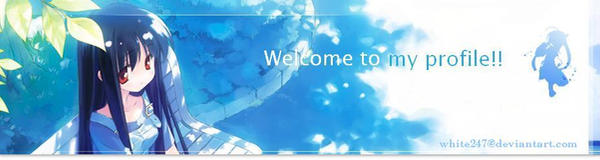 my profil banner by white247 on DeviantArt