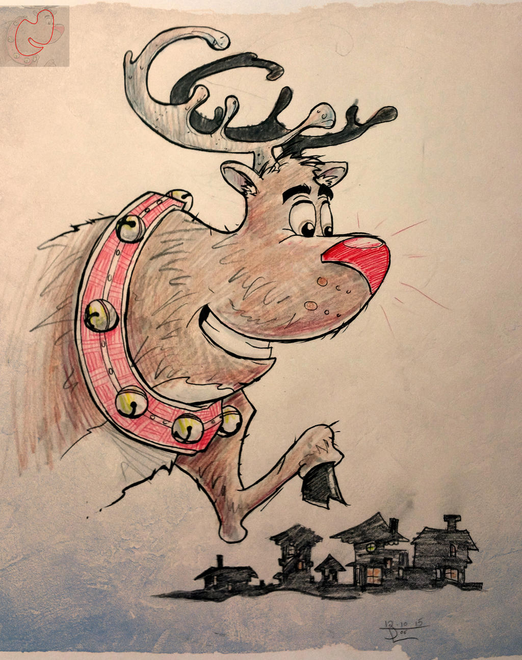 Deviantart Reedster Reindeer by bluespottedfrog on DeviantArt