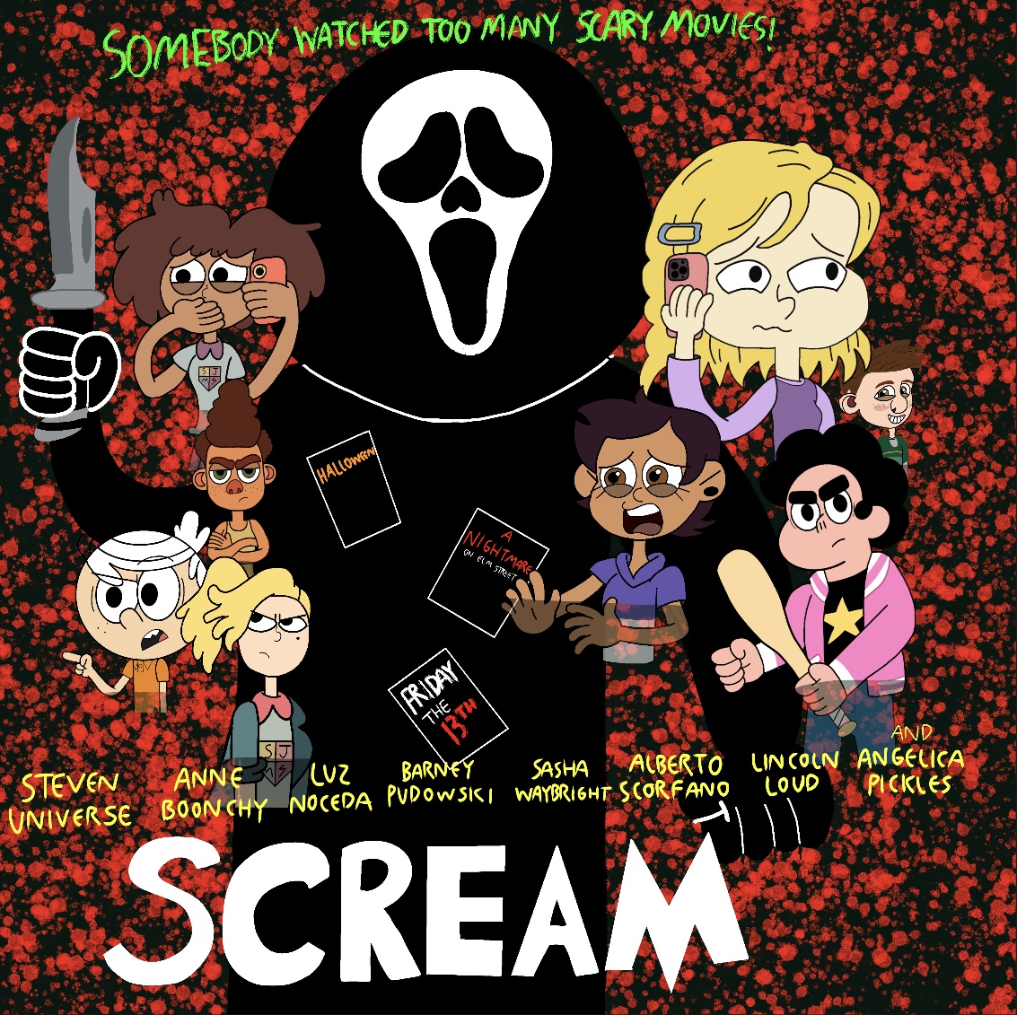 Ice Scream 2 - Me and my friends in the cinema by SovietUnionMeggy on  DeviantArt