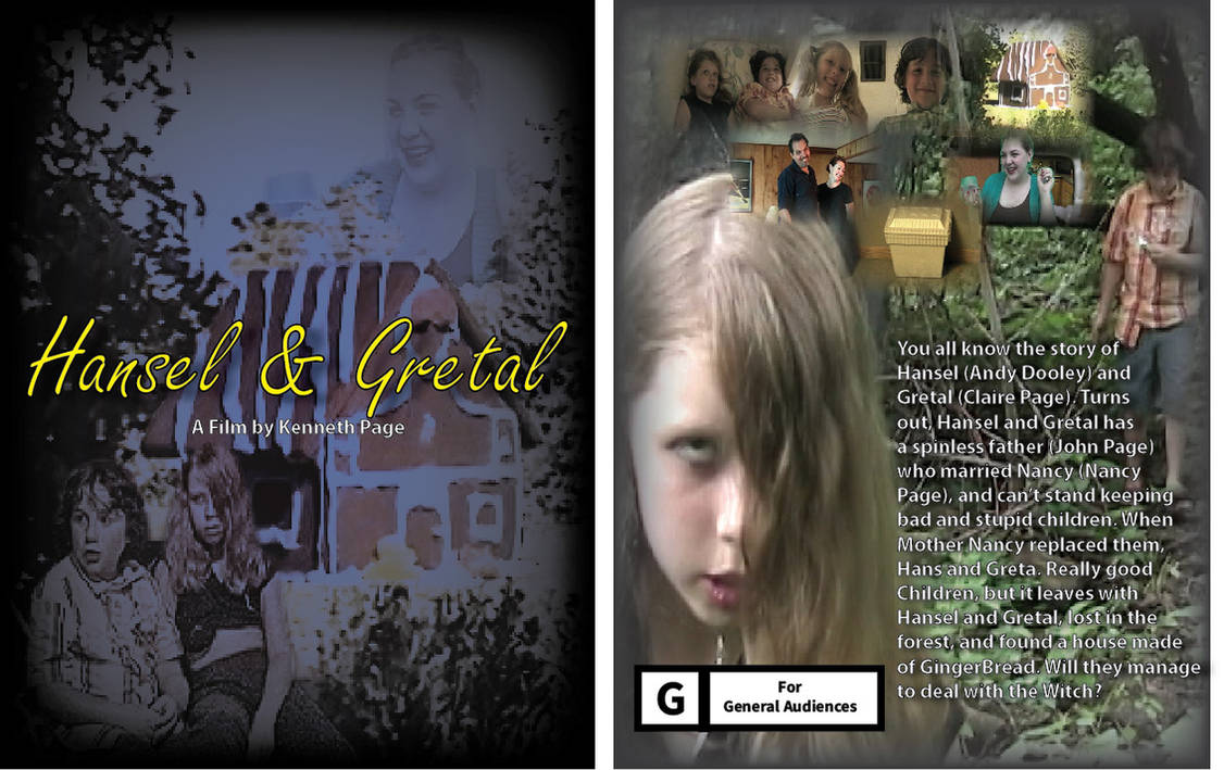 Lake Film Posters- Hansel and Gretal Front and Bac by Fiction-Art-Author Lake Film Posters- Hansel and Gretal Front and Bac by Fiction-Art-Author