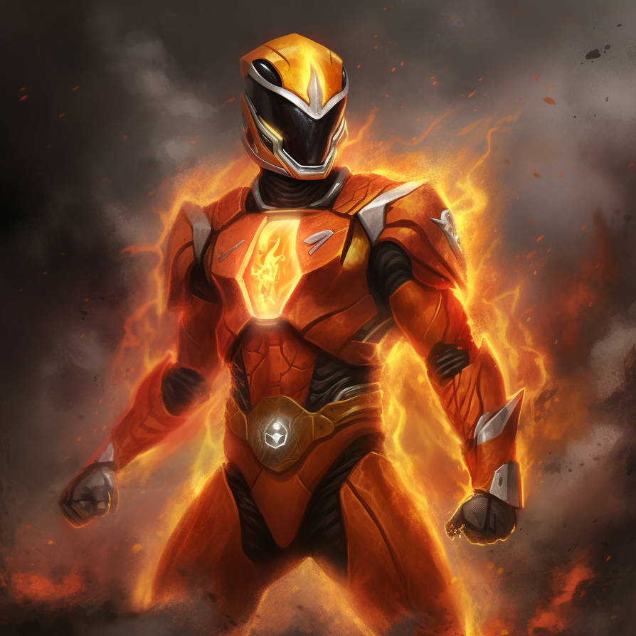 A Fierce Power Ranger- Ai Art by Fiction-Art-Author on DeviantArt