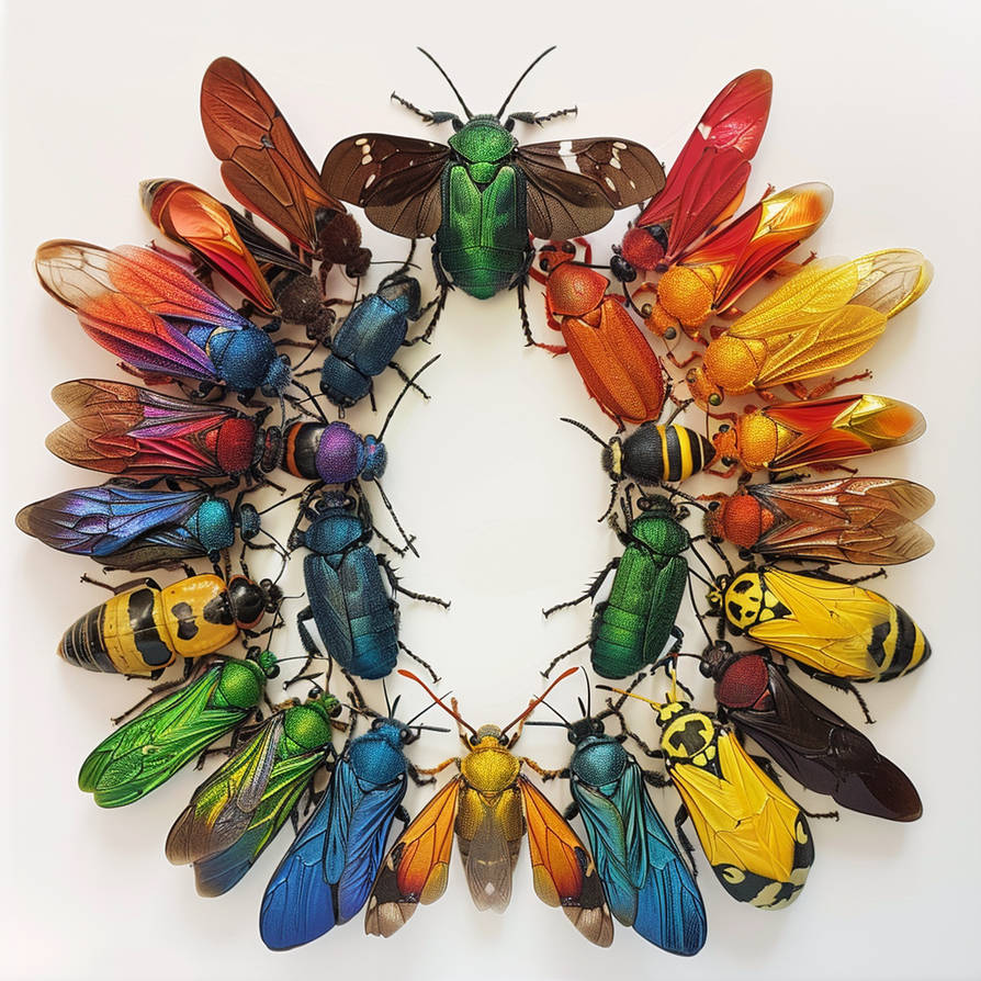Insect Circle- Ai Art by Fiction-Art-Author on DeviantArt