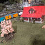 HO scale train layout and diorama 4