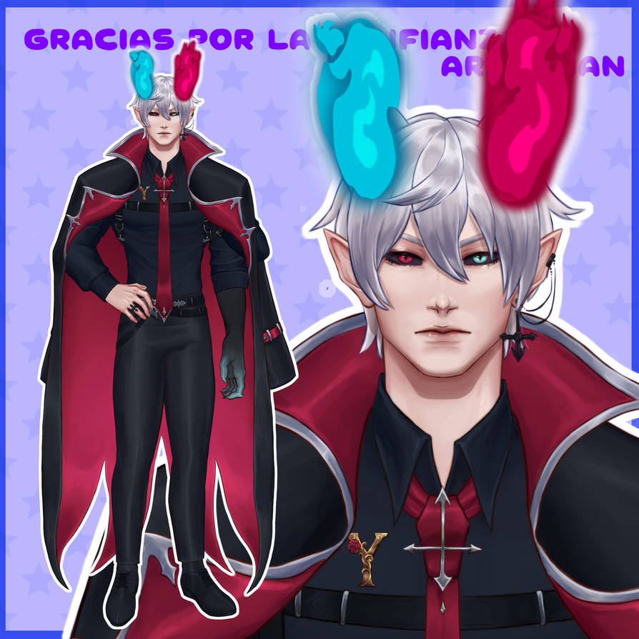 Commission vtuber model - rigging by AraiiChanVT on DeviantArt