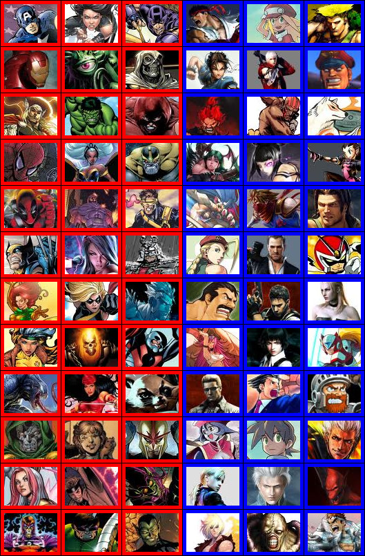 UMvC3 Roster Wishlist by animeXboy on DeviantArt