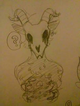 demonic babby goat