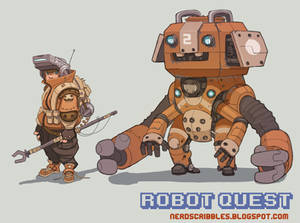 Robot Quest Concept