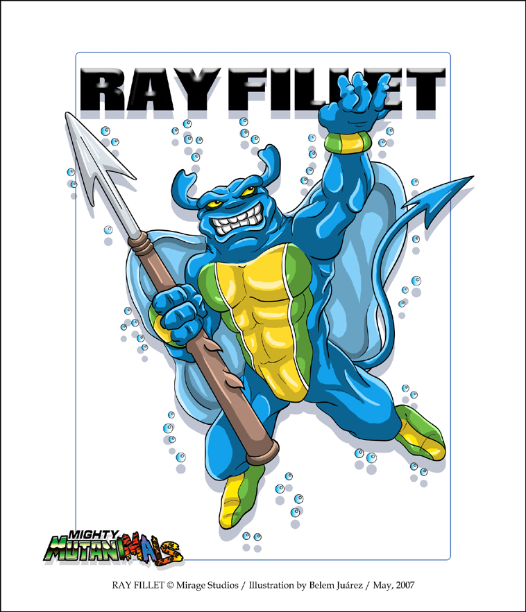 Ray Fillet Pinup