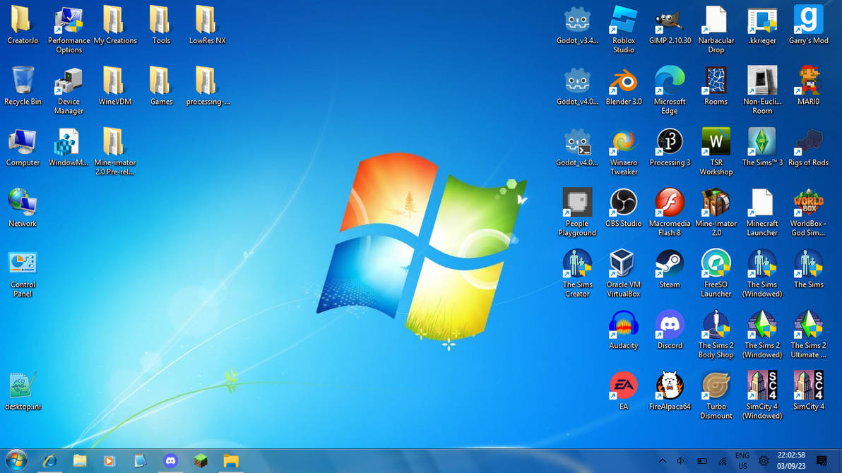 Windows 11 Blue - (Windows XP Taskbar Style) by rifkijamaludina on ...