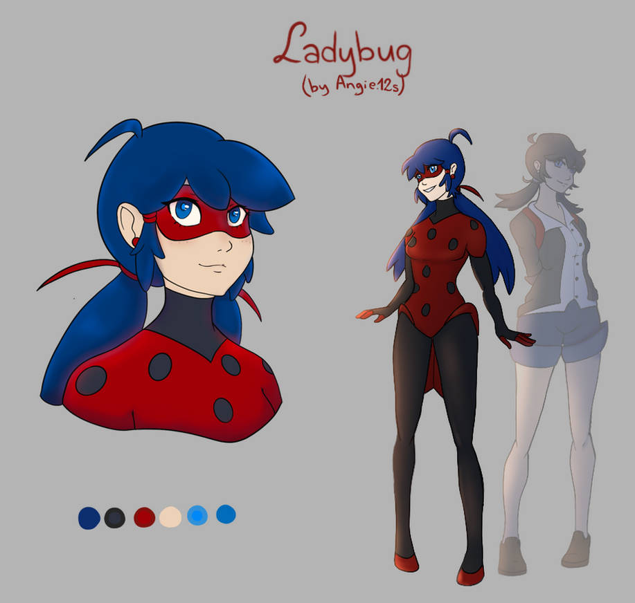 Miraculous ladybug AU: Ladybug by Angie12s on DeviantArt
