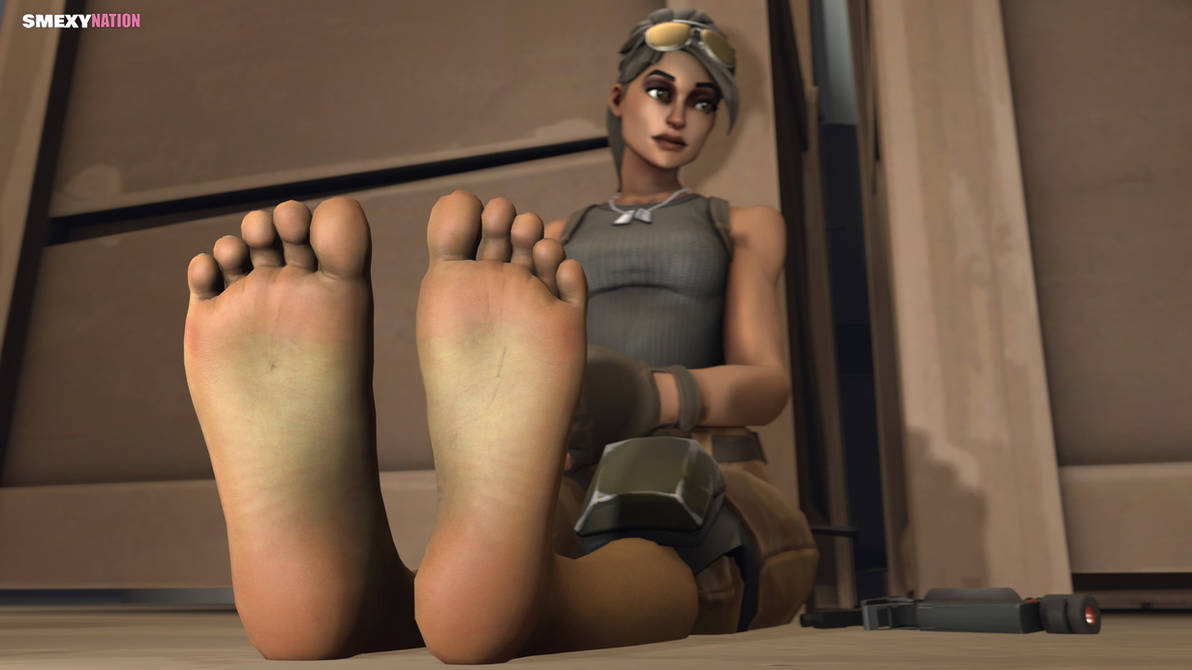 Fortnite feet art