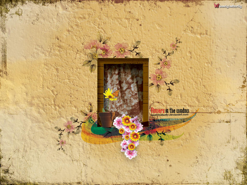 Flowers in the window