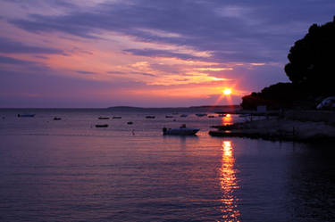 Sunset in Croatia 1.