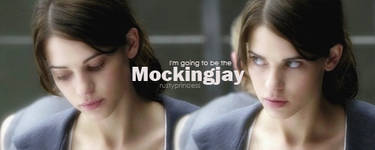 I'm going to be the Mockingjay