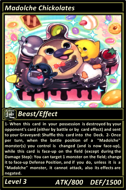 Carta Yu-Gi-Oh! Madolche Chickolates (MP14-EN125) - Mega Pack 2014, Edición 1ª, Común