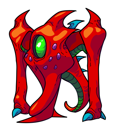 Game Art Creature practice by revoincubus on DeviantArt