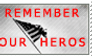 Remember Our Heros - Stamp