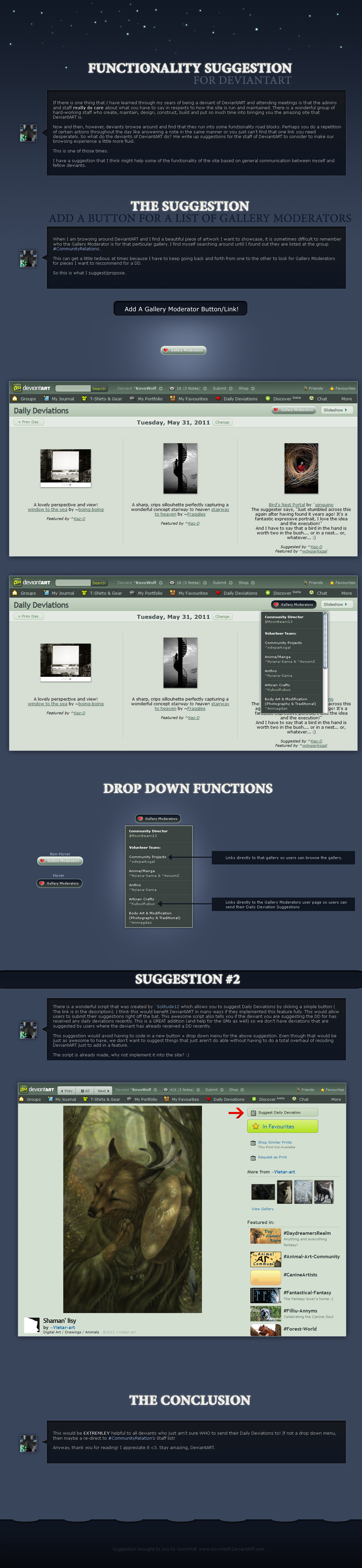 Functionality Suggestion - GMs