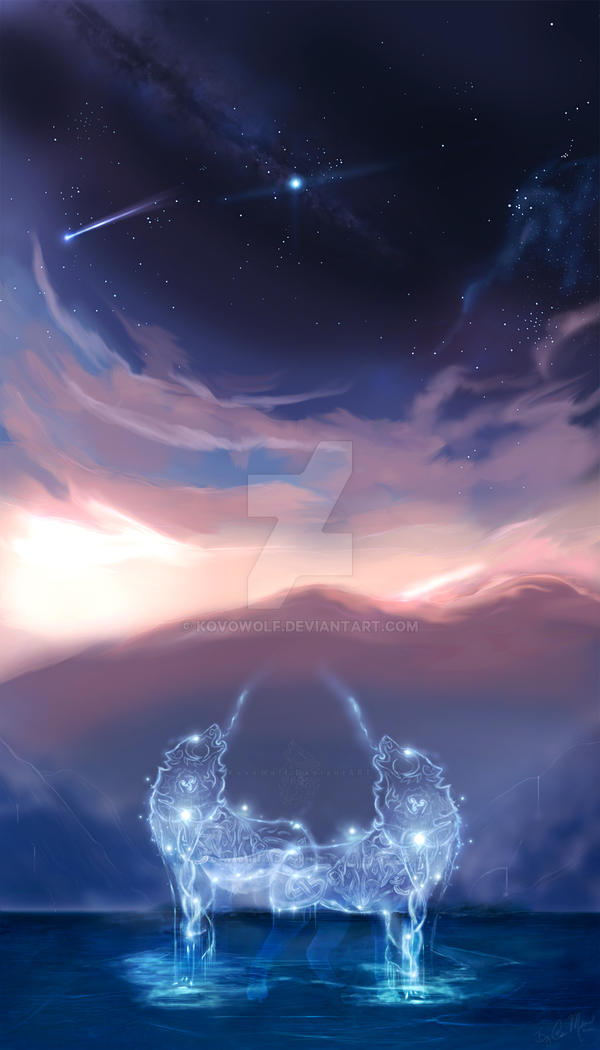 Stars Falling, Ancestors Calling by KovoWolf