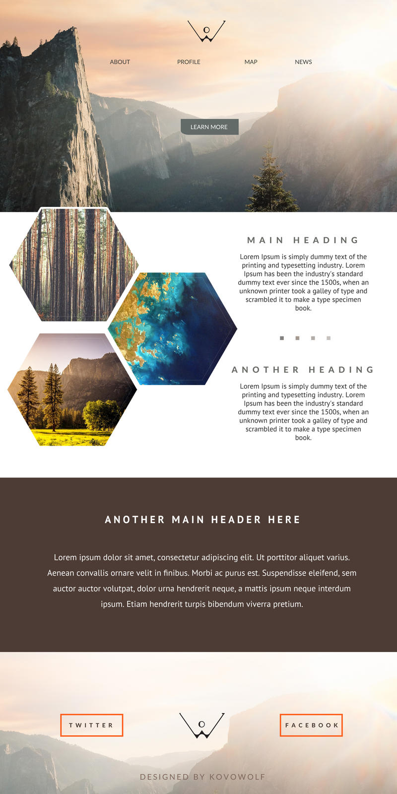 A Wild Horizon - Journal Design