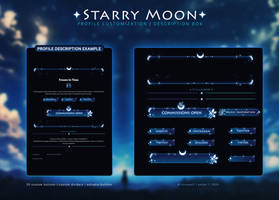 Starry Moon - Deviation Description Template