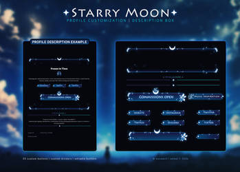 Starry Moon - Deviation Description Template