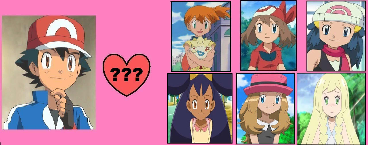 Pokemon. Ash Choose His True Best Girlfriend. By Benten-99 On Deviantart