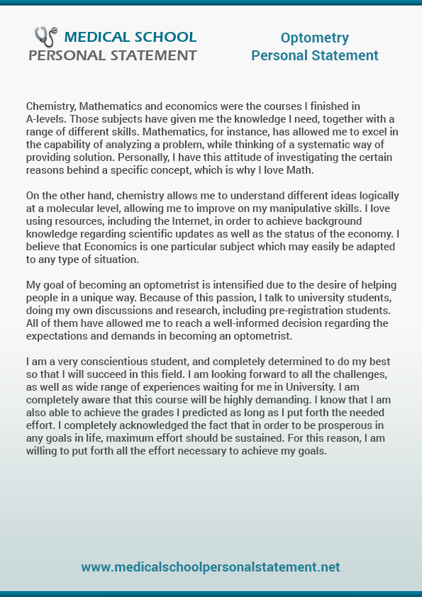 Optometry Personal Statement By Medschoolpssamples On DeviantArt optometry-personal-statement-by-medschoolpssamples-on-deviantart
