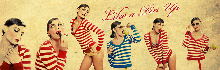 :: like a pin up ::