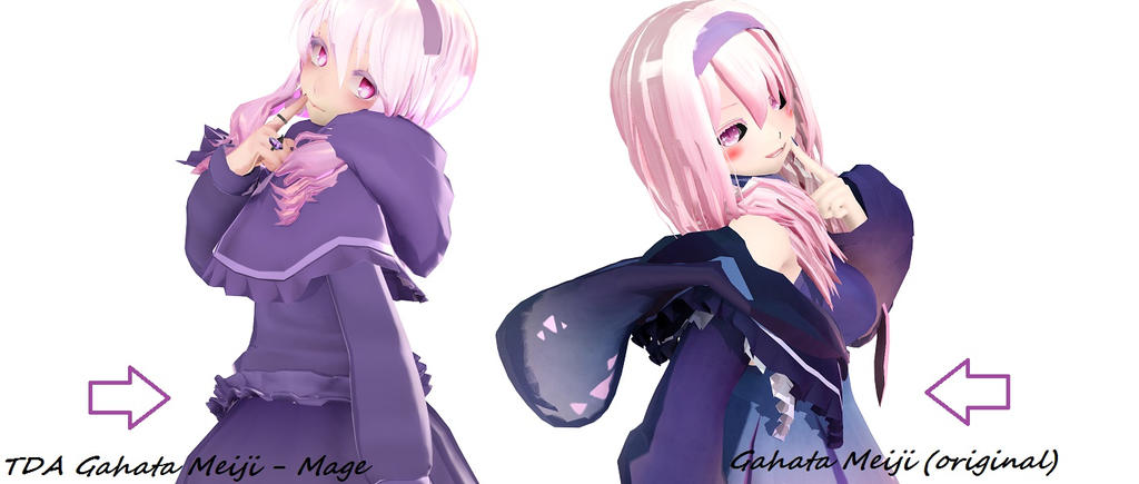 MMD : . Comparison 3 by RinLenFan02 on DeviantArt