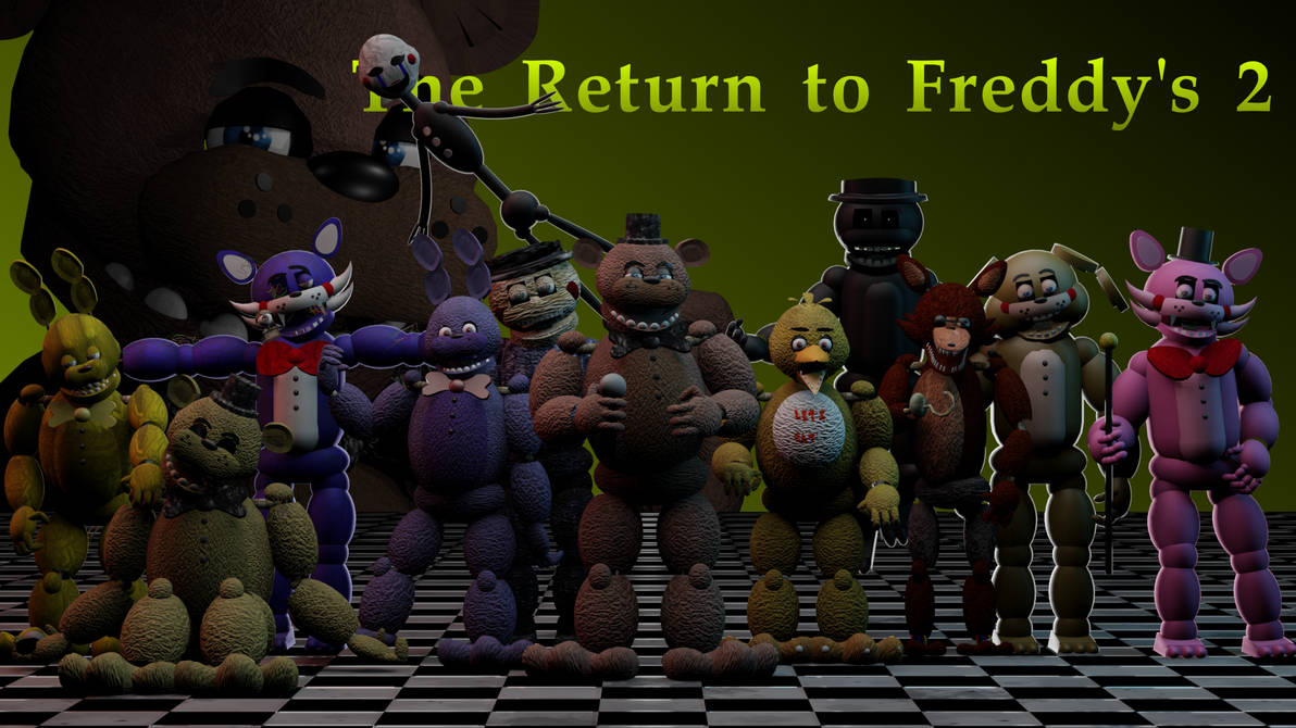 Trtf Models The Return To Freddy's (TRTF 2) /Blender by Bonifacioelratas on DeviantArt