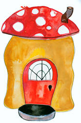 Mushroom-house