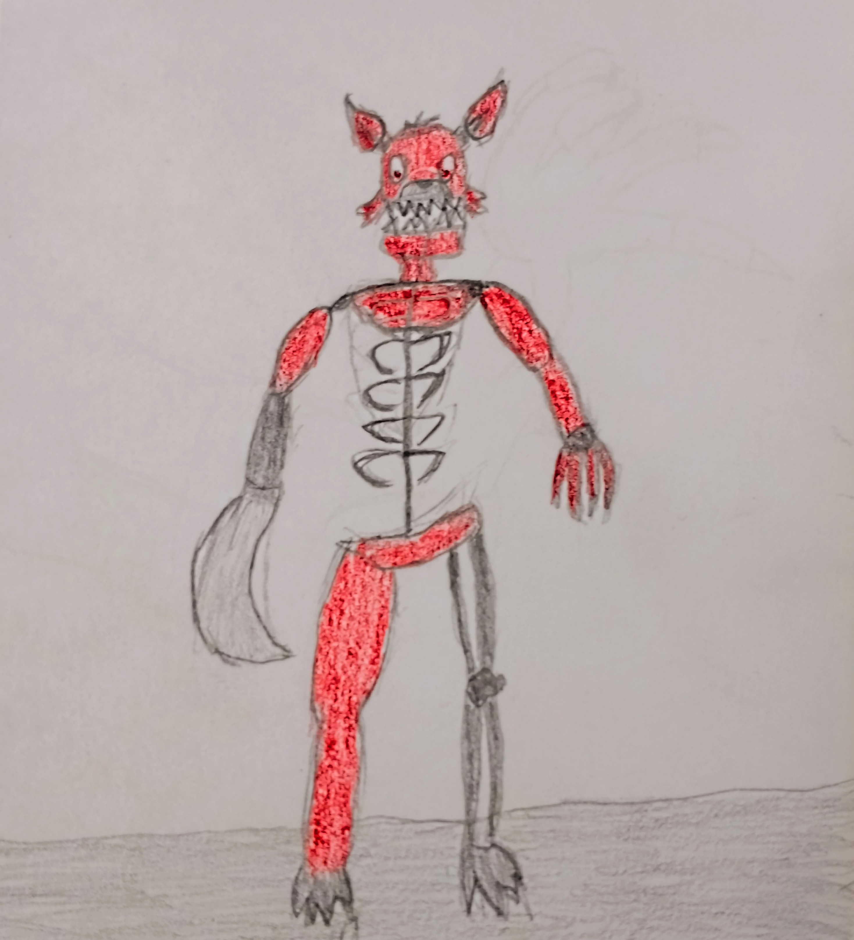 Drawkill Deviantart Drawkill Foxy ~Sketch~ by GigaCerdo on DeviantArt