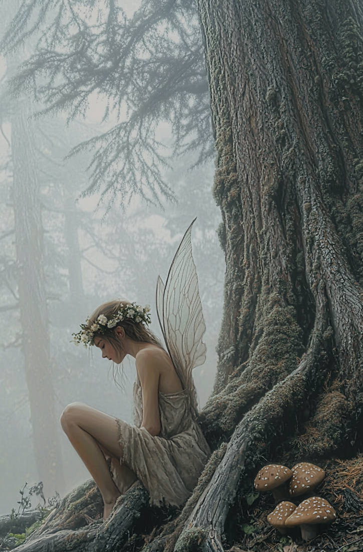 Fairy Rear Perspective U9797622911 The Scene Is A Fairy From The Waist Up by ...